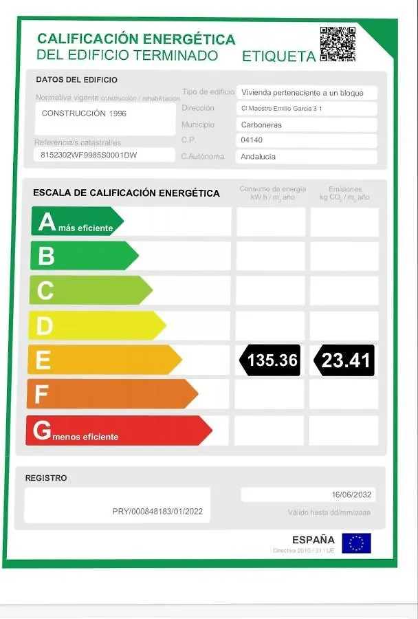 Apartamento “El Lometico” Carboneras