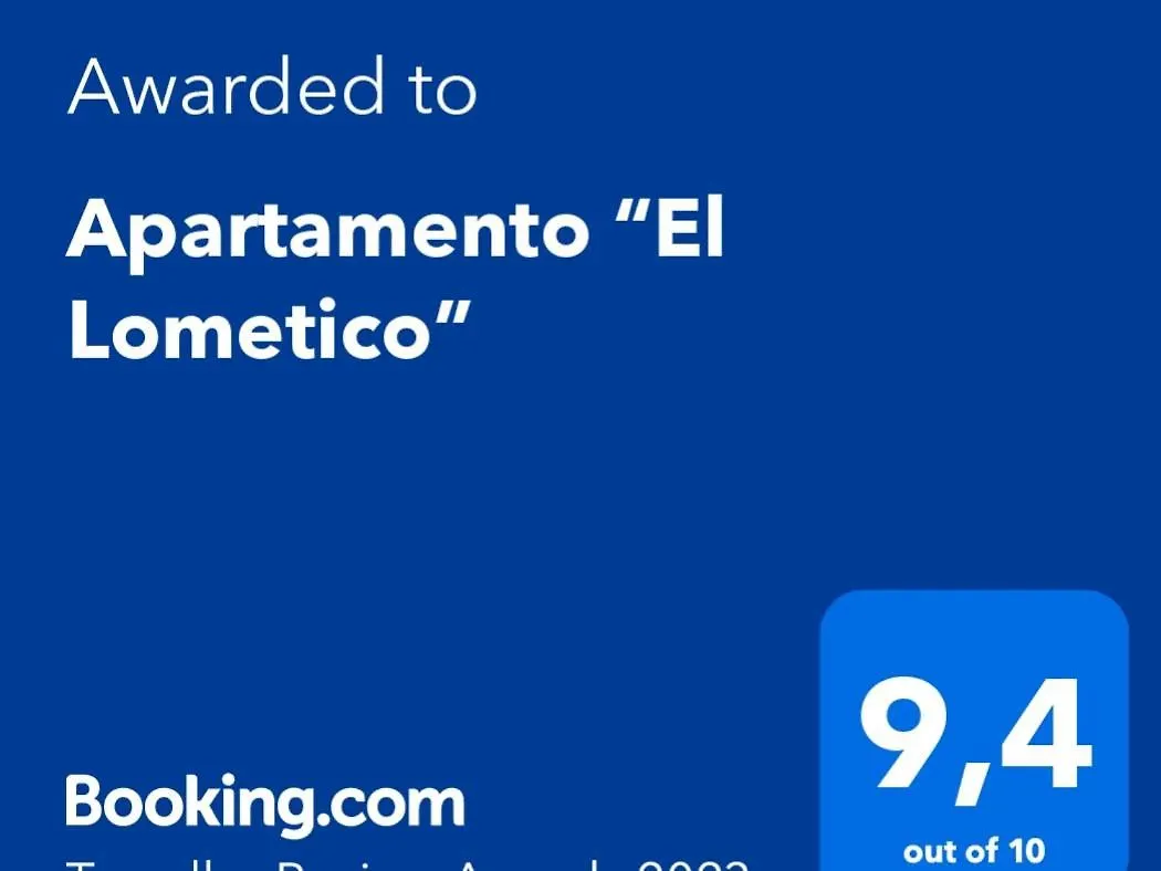 Apartment Apartamento “El Lometico” Carboneras